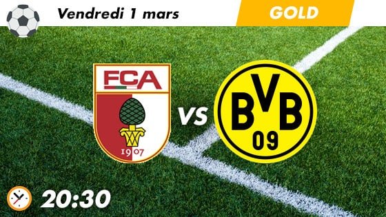 pronostic Augburg - Dortmund